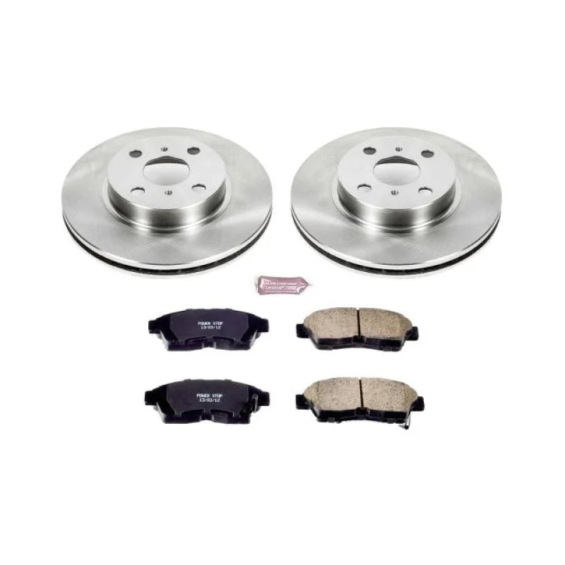 Power Stop Autospecialty Front Brake Kit fits 1993-1997 Geo Prizm / 1993-1997 Toyota Corolla / 1997 Toyota Corolla Ce / 19...