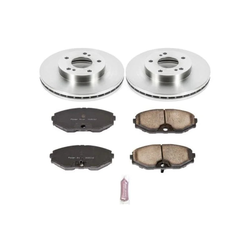Power Stop Autospecialty Front Brake Kit fits 1993-1997 Infiniti J30 / 1994-1996 Infiniti Q45 A - Main Product View