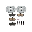 Load image into Gallery viewer, Power Stop Autospecialty Front Brake Kit fits 1995-2002 Volkswagen Cabrio / 1993-1999 Volkswagen Golf / 1990-1999 Volkswag...
