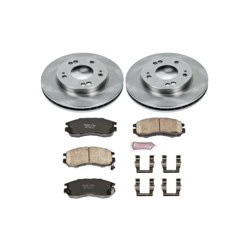 Power Stop Autospecialty Front Brake Kit fits 2004 2005 Chrysler Sebring / 1995-2003 Chrysler Sebring LX / 1995-2000 Chrys...