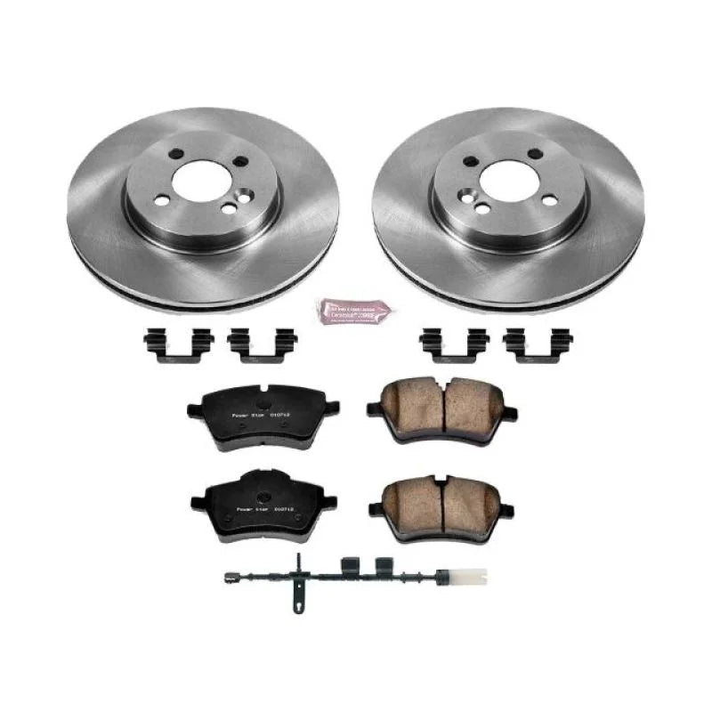 Power Stop Autospecialty Front Brake Kit fits 2011-2016 Mini Cooper - Main Product View