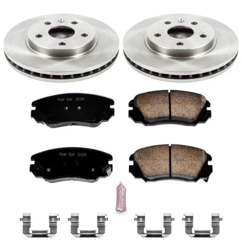 Power Stop Autospecialty Front Brake Kit fits 2012-2016 Buick LaCrosse / 2011 Buick LaCrosse CX / 2012 Buick LaCrosse Conv...