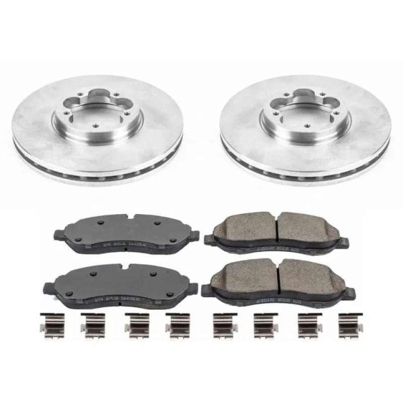 Power Stop Autospecialty Front Brake Kit fits 2015-2019 Ford Transit-150 / 2015-2019 Ford Transit-250 / 2015-2019 Ford Tra...
