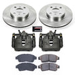 Load image into Gallery viewer, Power Stop Autospecialty Front Brake Kit w/Calipers fits 1993-1997 Geo Prizm / 1993-1997 Toyota Corolla / 1997 Toyota Coro...