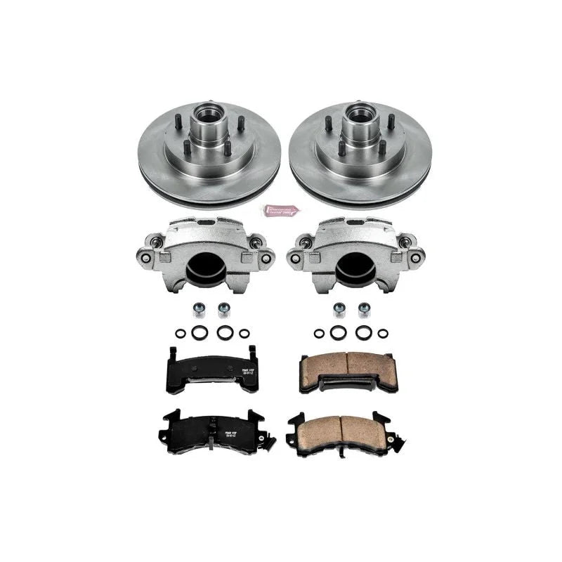 Power Stop Autospecialty Front Brake Kit w/Calipers fits 1995-1997 Chevrolet Blazer / 1996 1997 Chevrolet Blazer LS / 1994...