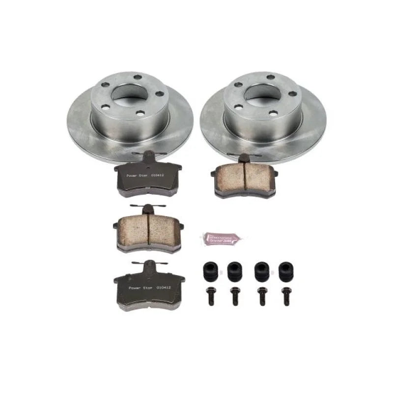 Power Stop Autospecialty Rear Brake Kit fits 1995-1998 Audi A6 / 1995-1998 Audi A6 Quattro - Main Product View