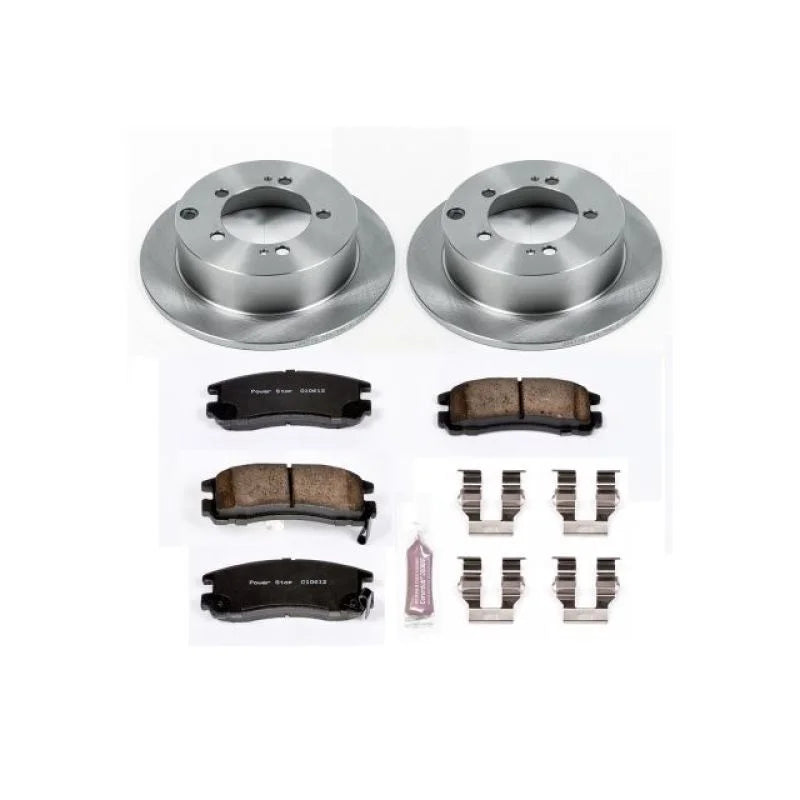 Power Stop Autospecialty Rear Brake Kit fits 2004 2005 Chrysler Sebring / 1995-2003 Chrysler Sebring LX / 1995-2000 Dodge ...