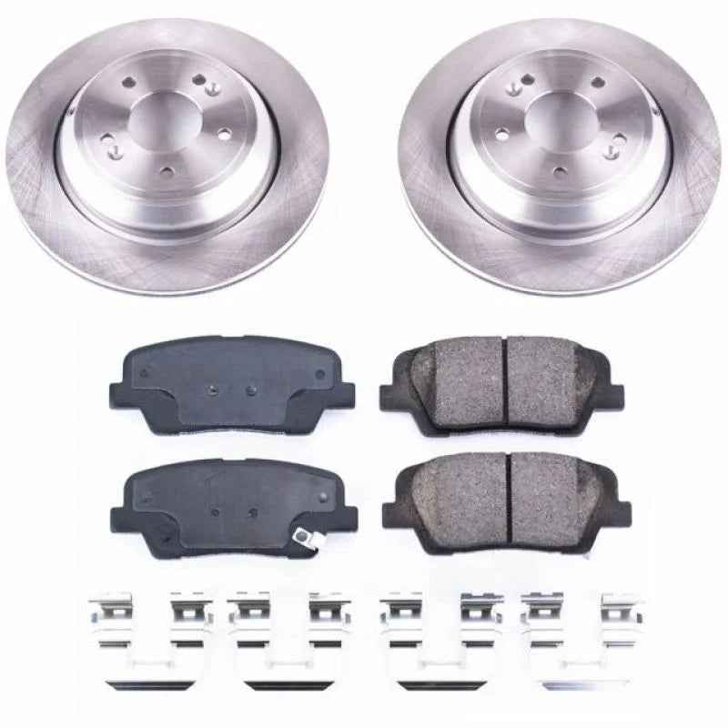 Power Stop Autospecialty Rear Brake Kit fits Hyundai Equus / 2011-2016 Hyundai Equus Signature / 2016 Kia K900 V6 Luxury /...