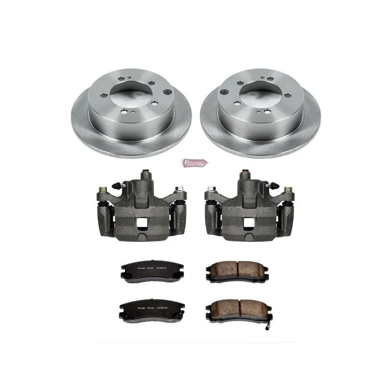 Power Stop Autospecialty Rear Brake Kit w/Calipers fits 2004 2005 Chrysler Sebring / 1995-2003 Chrysler Sebring LX / 1995-...