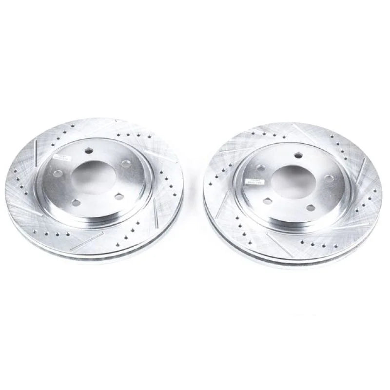 Power Stop Drilled & Slotted Front Rotors Pair fits 1995 1996 Buick Regal / 1995-2001 Chevrolet Lumina / 1995-1999 Chevrol...