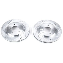 Load image into Gallery viewer, Power Stop Drilled &amp; Slotted Front Rotors Pair fits 1995 1996 Buick Regal / 1995-2001 Chevrolet Lumina / 1995-1999 Chevrol...