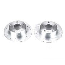 Load image into Gallery viewer, Power Stop Drilled &amp; Slotted Rear Rotors Pair fits 1995-2004 Audi A6 / 1995-1997 Audi A6 Quattro / 2003-2005 Volkswagen Pa...