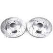 Load image into Gallery viewer, Power Stop Drilled &amp; Slotted Rotors Pair Front fits Acura Integra / 1997-1998 2000-2001 Acura Integra Type R / 1991-1993 A...