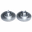 Load image into Gallery viewer, Power Stop Drilled &amp; Slotted Rotors Pair Front fits Ford Ranger / 2001-2002 Ford Ranger Edge / 1998 Ford Ranger Splash / 1...