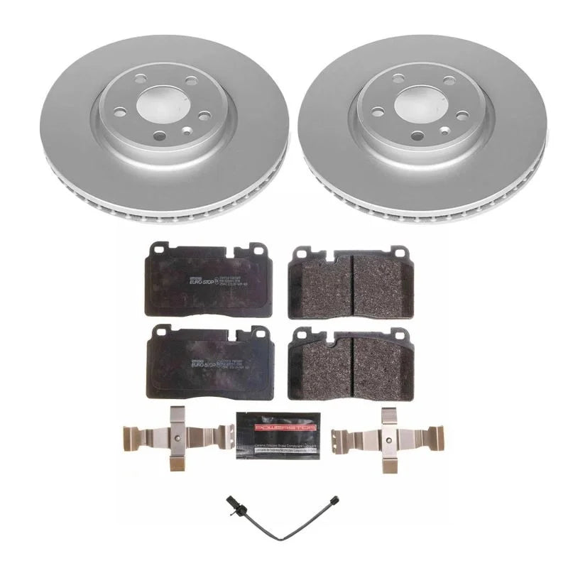 Power Stop Euro-Stop Brake Kit fits 2013-2017 Audi Q5 Premium - Main Product View