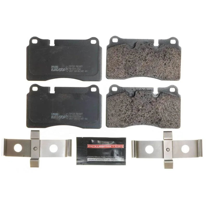 Power Stop Euro-Stop ECE-R90 Front Brake Pads fits 2006-2009 Land Rover Range Rover / 2008-2009 Land Rover Range Rover SPORT