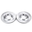 Load image into Gallery viewer, Power Stop Evolution Drilled &amp; Slotted Front Rotors - Main Product View