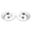 Load image into Gallery viewer, Power Stop Evolution Drilled &amp; Slotted Rotors - Main Product View