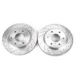 Load image into Gallery viewer, Power Stop Evolution Drilled &amp; Slotted Rotors - Main Product View