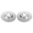Load image into Gallery viewer, Power Stop Evolution Drilled &amp; Slotted Rotors - Main Product View