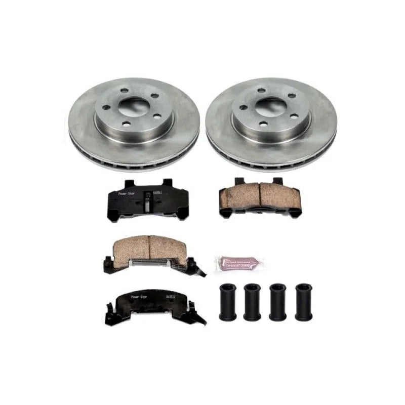 Power Stop Front Autospecialty Brake Kit fits 1985-1989 Buick Skyhawk / 1986-1990 Buick Skylark / 1986-1990 Buick Skylark ...