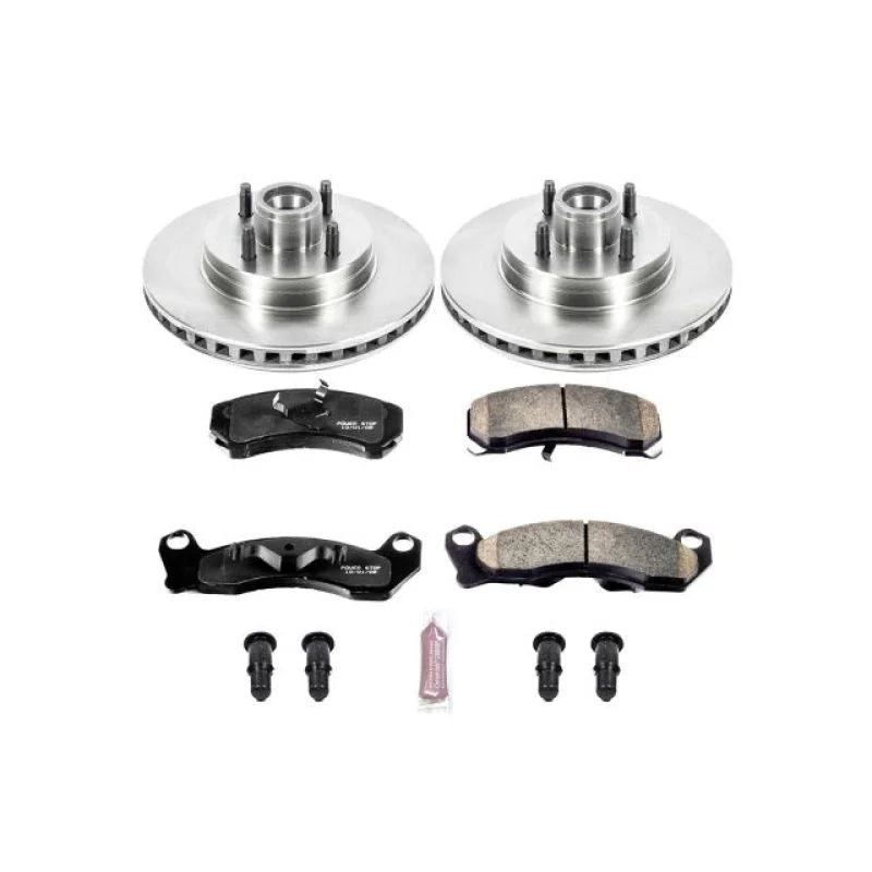 Power Stop Front Autospecialty Brake Kit fits 1987-1993 Ford Mustang GT - Main Product View