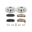 Load image into Gallery viewer, Power Stop Front Autospecialty Brake Kit fits 1988-1989 Honda Accord DX - Main Product View