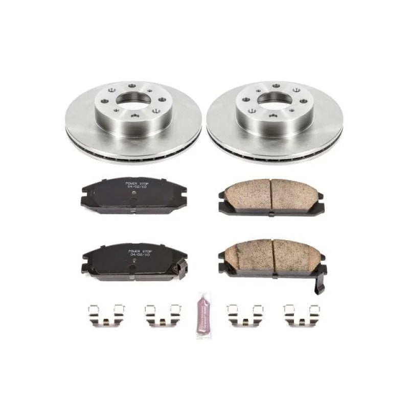 Power Stop Front Autospecialty Brake Kit fits 1988-1989 Honda Accord DX - Main Product View