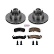 Load image into Gallery viewer, Power Stop Front Autospecialty Brake Kit fits 1990-1991 Mercury Colony Park GS - Main Product View