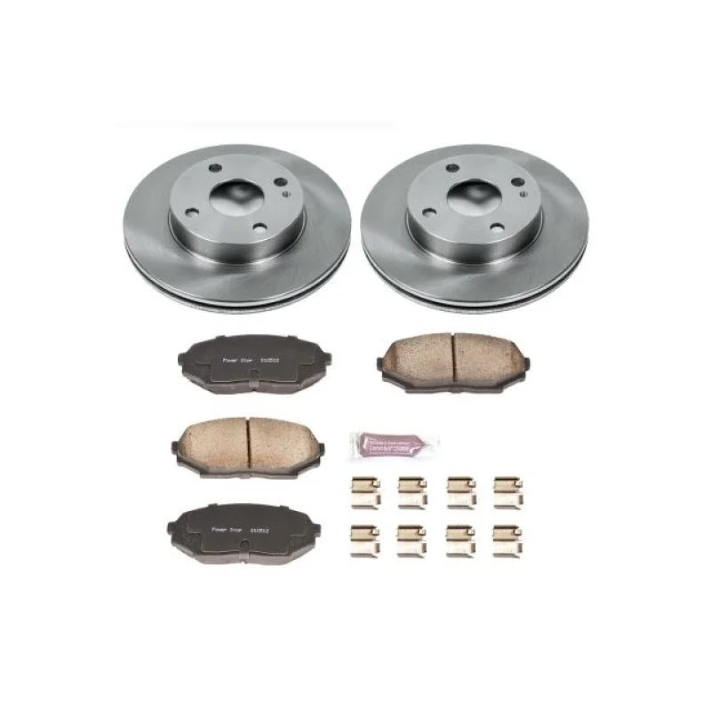 Power Stop Front Autospecialty Brake Kit fits 1990-1993 Mazda Miata - Main Product View