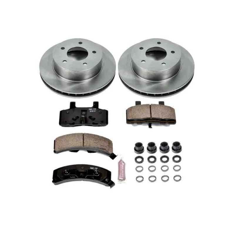 Power Stop Front Autospecialty Brake Kit fits 1990-2002 Chevrolet Astro / 1990-2002 GMC Safari - Main Product View