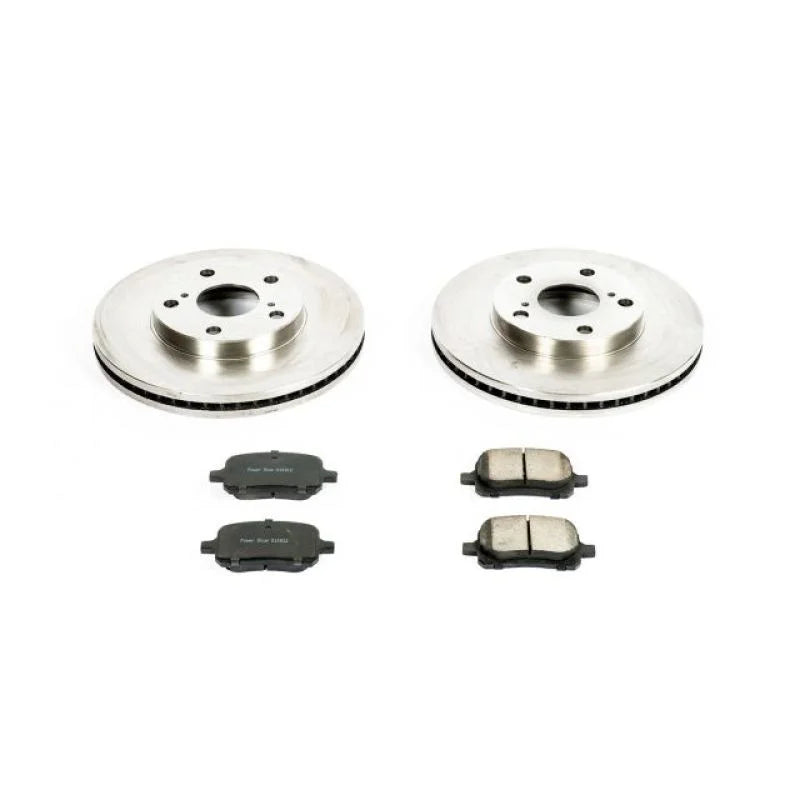 Power Stop Front Autospecialty Brake Kit fits 1997-2001 Lexus ES300 / 1998-2004 Toyota Avalon Xl / 1997-1998 Toyota Camry ...