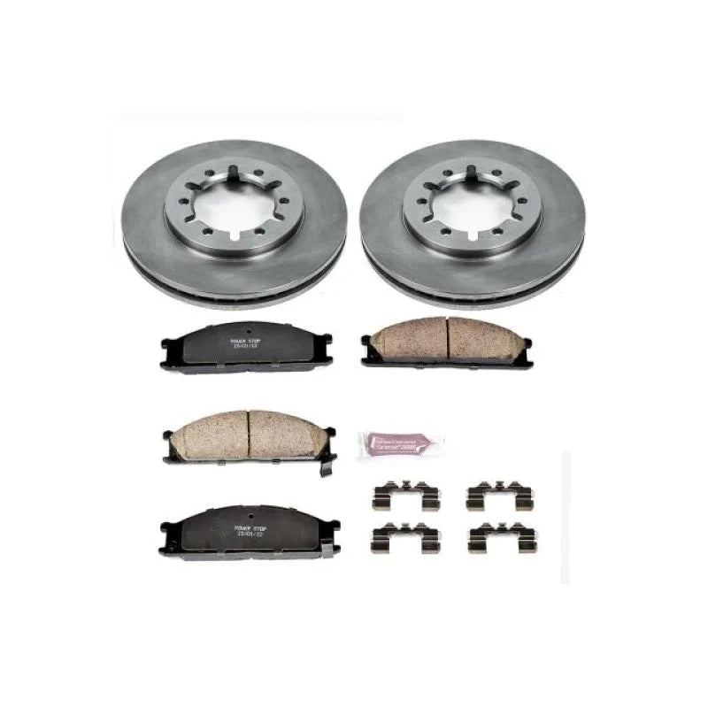 Power Stop Front Autospecialty Brake Kit fits 1998-2004 Nissan Frontier - Main Product View
