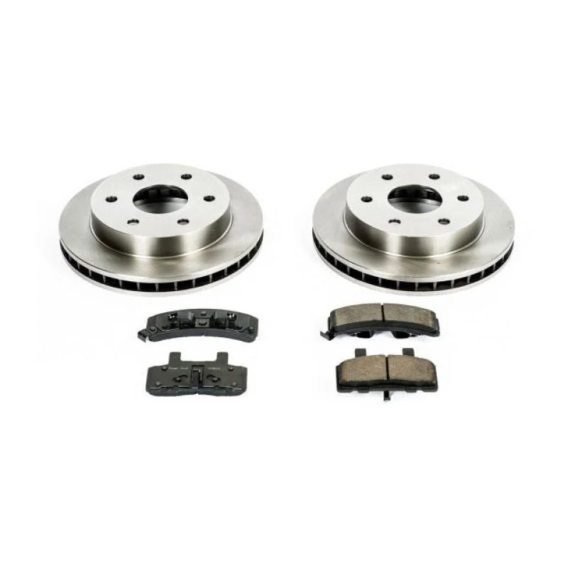 Power Stop Front Autospecialty Brake Kit fits 1999 2000 Cadillac Escalade / 1992-1994 Chevrolet Blazer / 1988-1999 Chevrol...