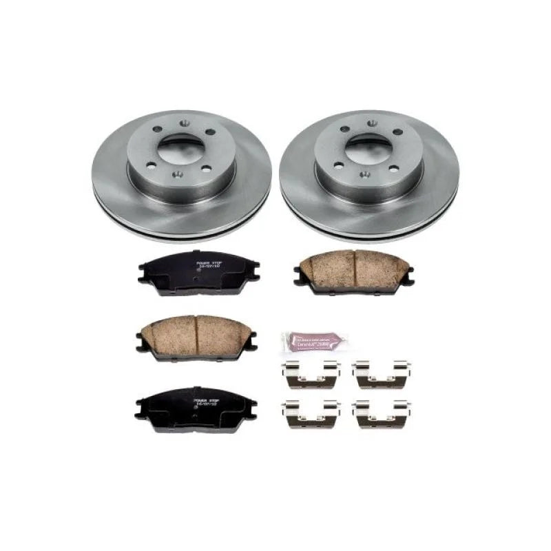 Power Stop Front Autospecialty Brake Kit fits 2003-2005 Hyundai Accent - Main Product View