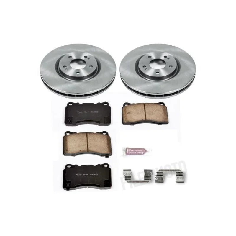Power Stop Front Autospecialty Brake Kit fits 2003-2006 Mitsubishi Lancer - Main Product View