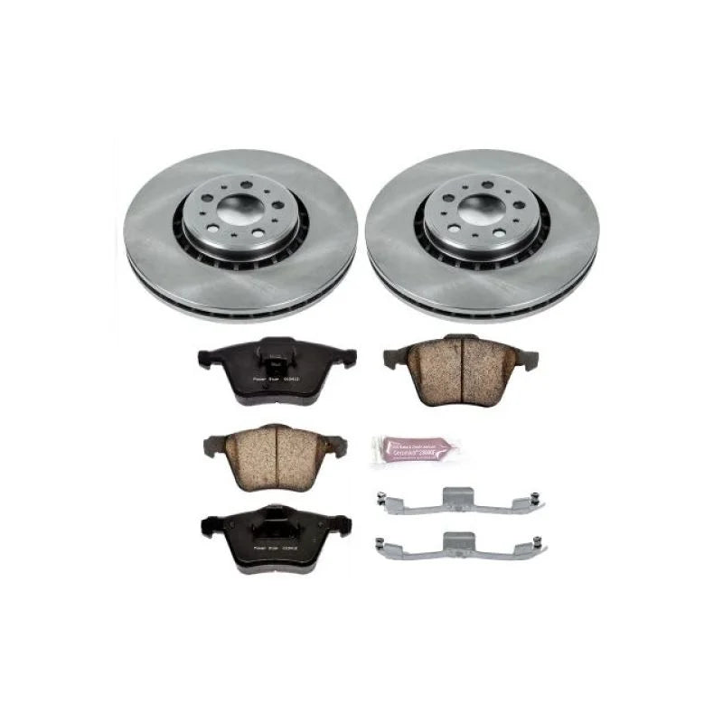 Power Stop Front Autospecialty Brake Kit fits 2003-2014 Volvo XC90 - Main Product View