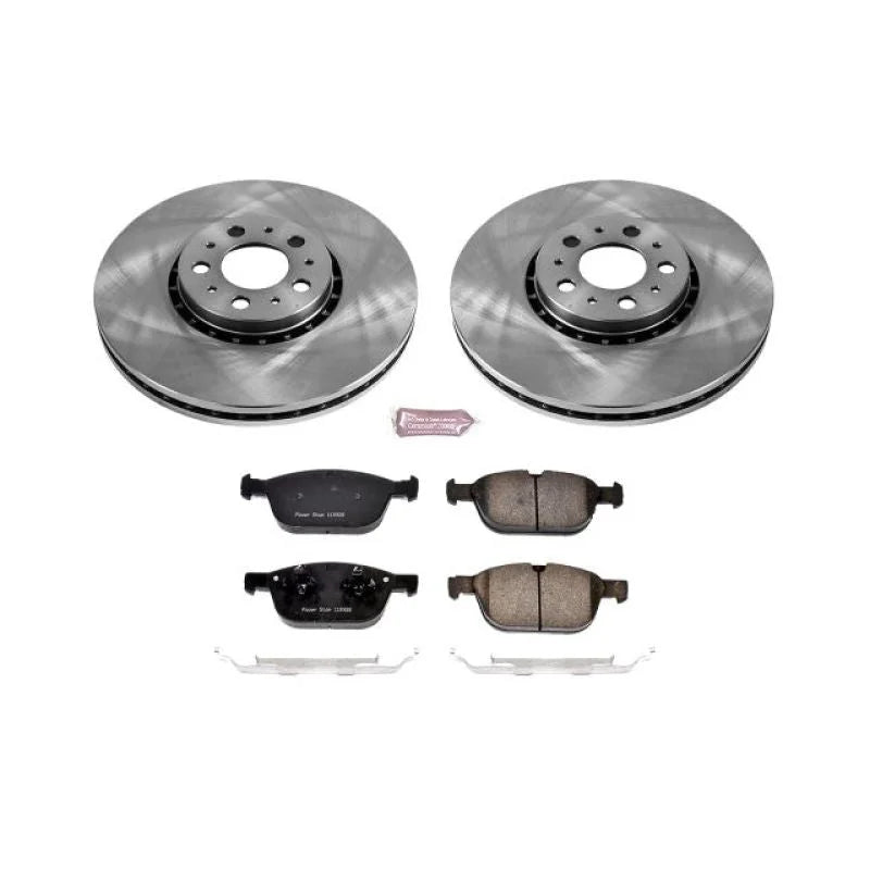 Power Stop Front Autospecialty Brake Kit fits 2003-2014 Volvo XC90 - Main Product View