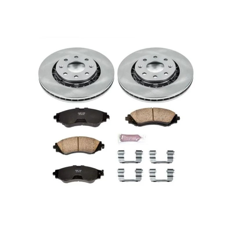 Power Stop Front Autospecialty Brake Kit fits 2004-2006 Chevrolet Aveo / 2004-2011 Chevrolet Aveo LS / 2005-2011 Chevrolet...