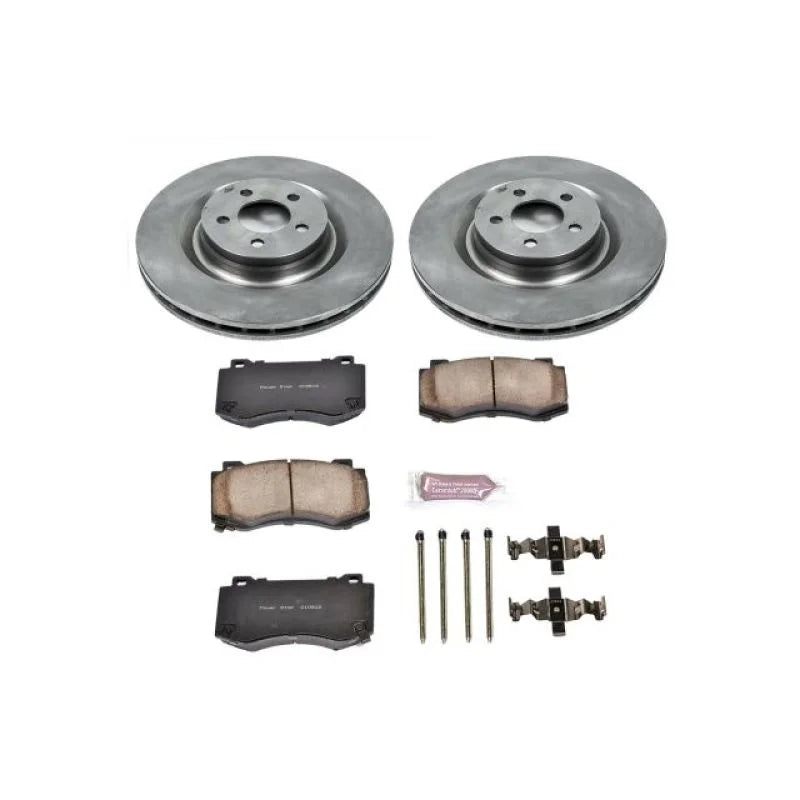 Power Stop Front Autospecialty Brake Kit fits 2005-2010 2023 Chrysler 300 C / 2012-2014 Chrysler 300 SRT8 / 2016 2019-2023...