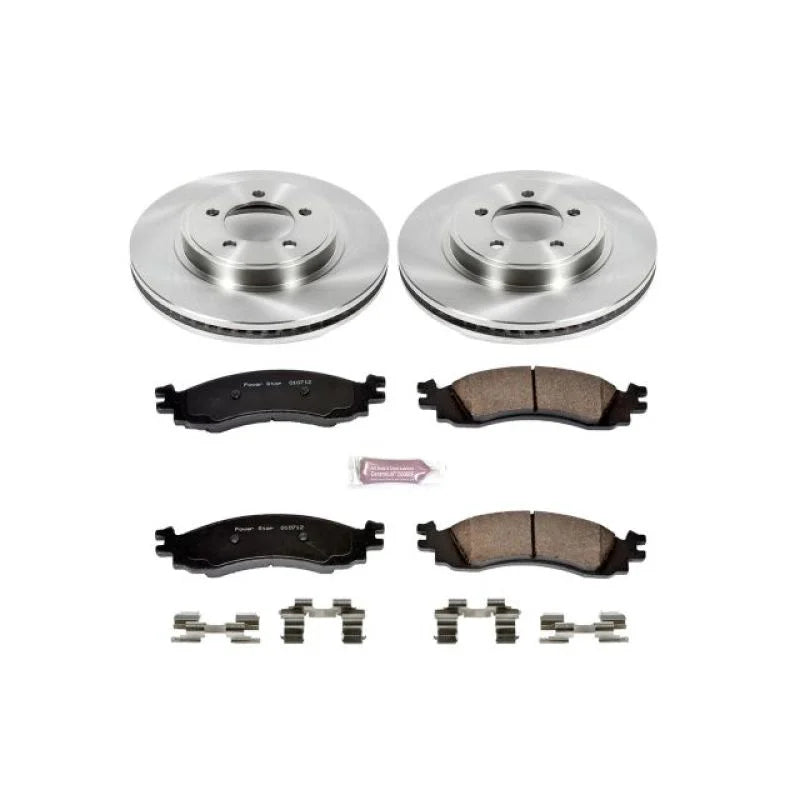 Power Stop Front Autospecialty Brake Kit fits 2006-2010 Ford Explorer Eddie / 2006 Ford Explorer / 2007-2010 Ford Explorer...