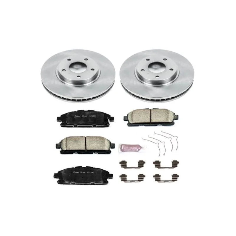 Power Stop Front Autospecialty Brake Kit fits 2011-2017 Nissan Quest - Main Product View
