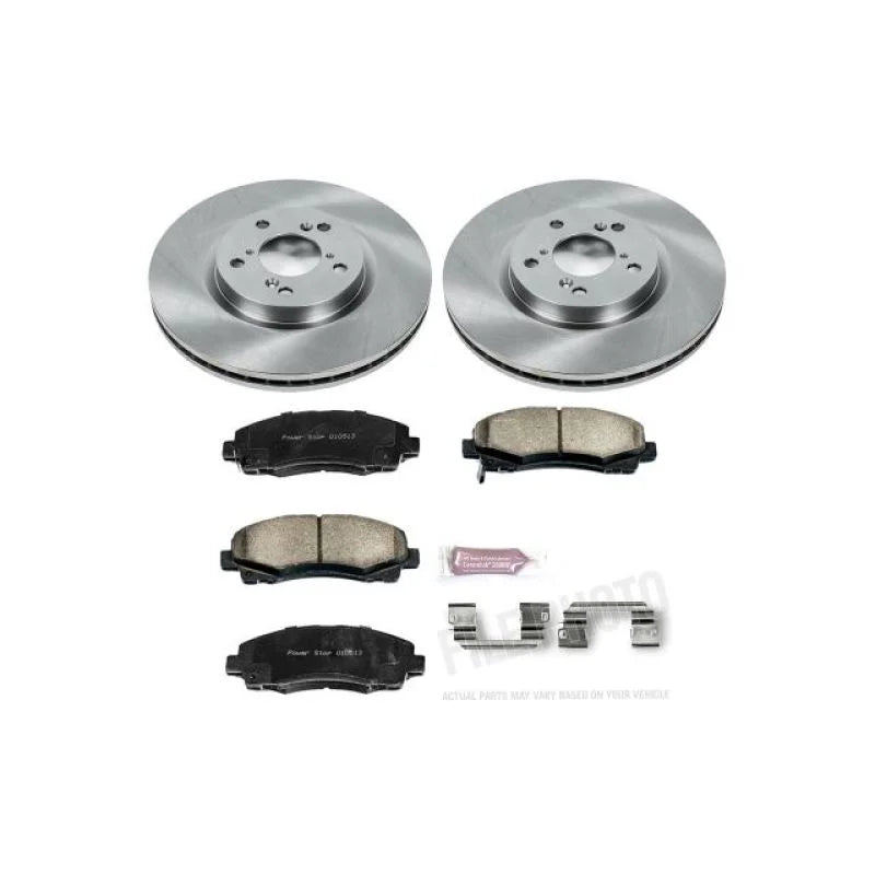 Power Stop Front Autospecialty Brake Kit fits 2012-2014 Honda Ridgeline - Main Product View