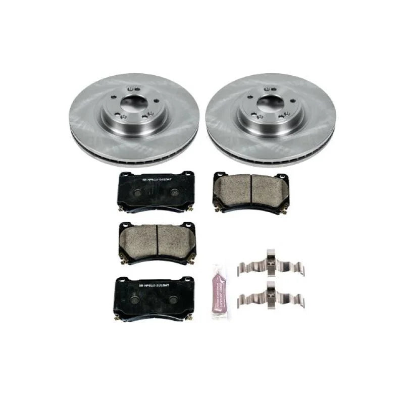 Power Stop Front Autospecialty Brake Kit fits 2012-2014 Hyundai Genesis 3.8 / 2009-2011 Hyundai Genesis 4.6 - Main Product...