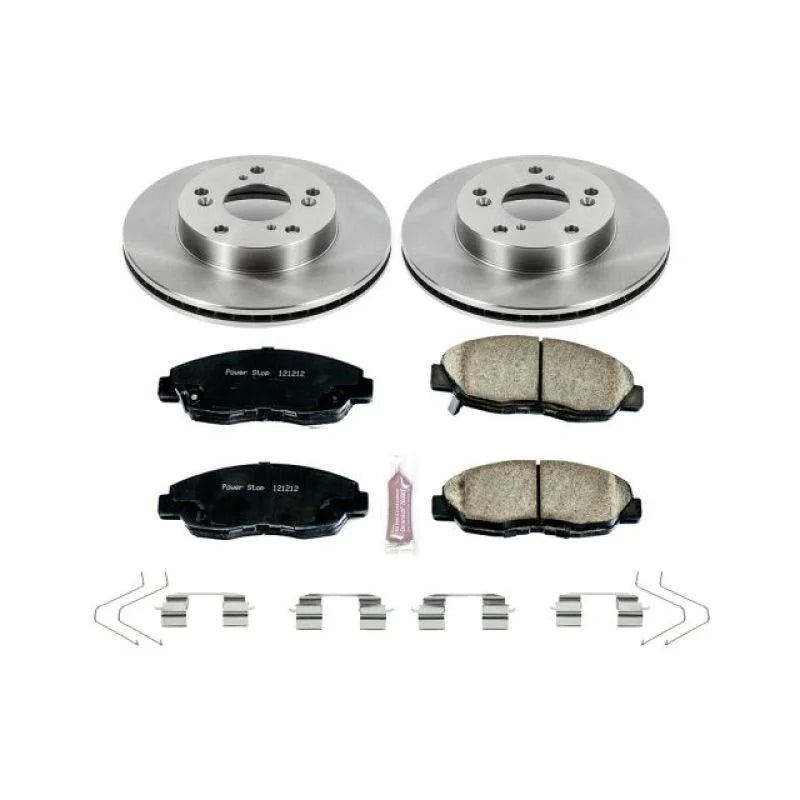 Power Stop Front Autospecialty Brake Kit fits 2012-2015 Honda Civic - Main Product View