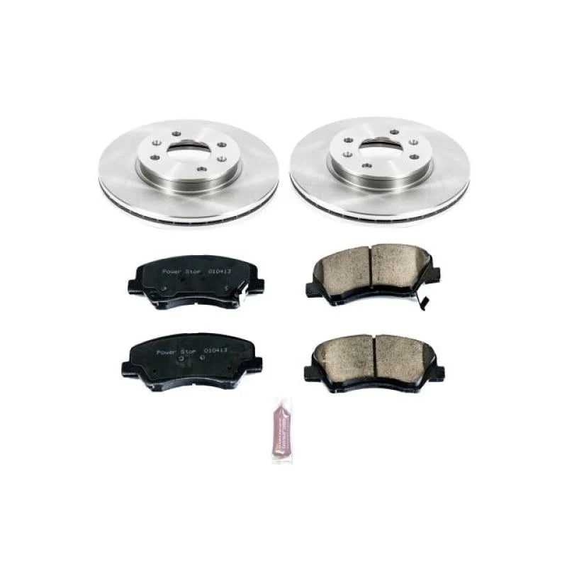 Power Stop Front Autospecialty Brake Kit fits 2012-2015 Hyundai Accent Gls / 2018-2020 Hyundai Accent LIMITED / 2012-2014 ...