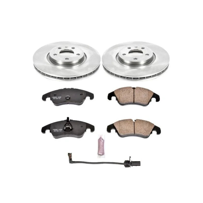 Power Stop Front Autospecialty Brake Kit fits 2012-2016 Audi A4 / 2011-2016 Audi A4 Quattro / 2012-2014 Audi A5 / 2012-201...