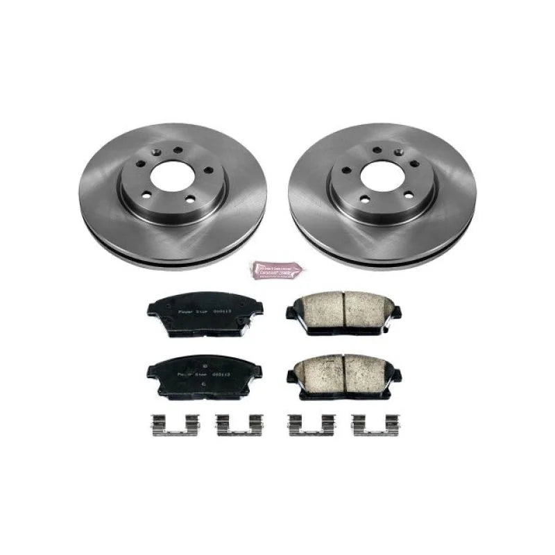 Power Stop Front Autospecialty Brake Kit fits 2012-2017 Buick Verano / 2012-2016 Buick Verano Convenience / 2014 2015 Chev...