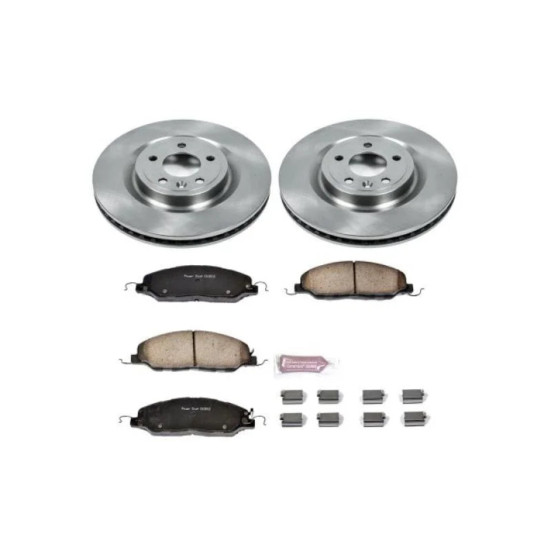 Power Stop Front Autospecialty Brake Kit fits 2013-2014 Ford Mustang / 2011-2014 Ford Mustang GT - Main Product View