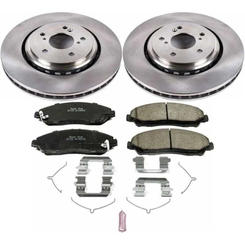 Power Stop Front Autospecialty Brake Kit fits 2014-2016 Acura MDX - Main Product View